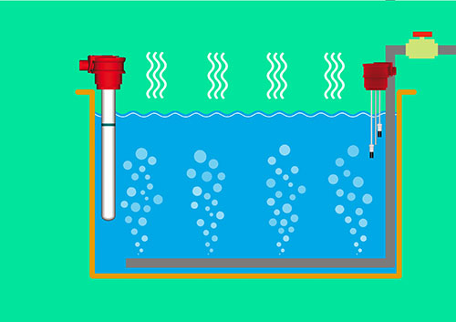 خطوط آبکاری گرم کن محلول آبکاری
